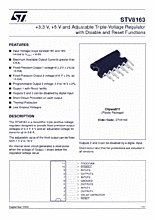 DataSheet STV8163 pdf